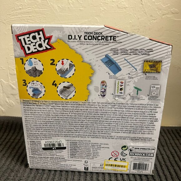 Brand New TECH DECK DIY Concrete Reusable Modeling Playset. - Picture 3 of 5